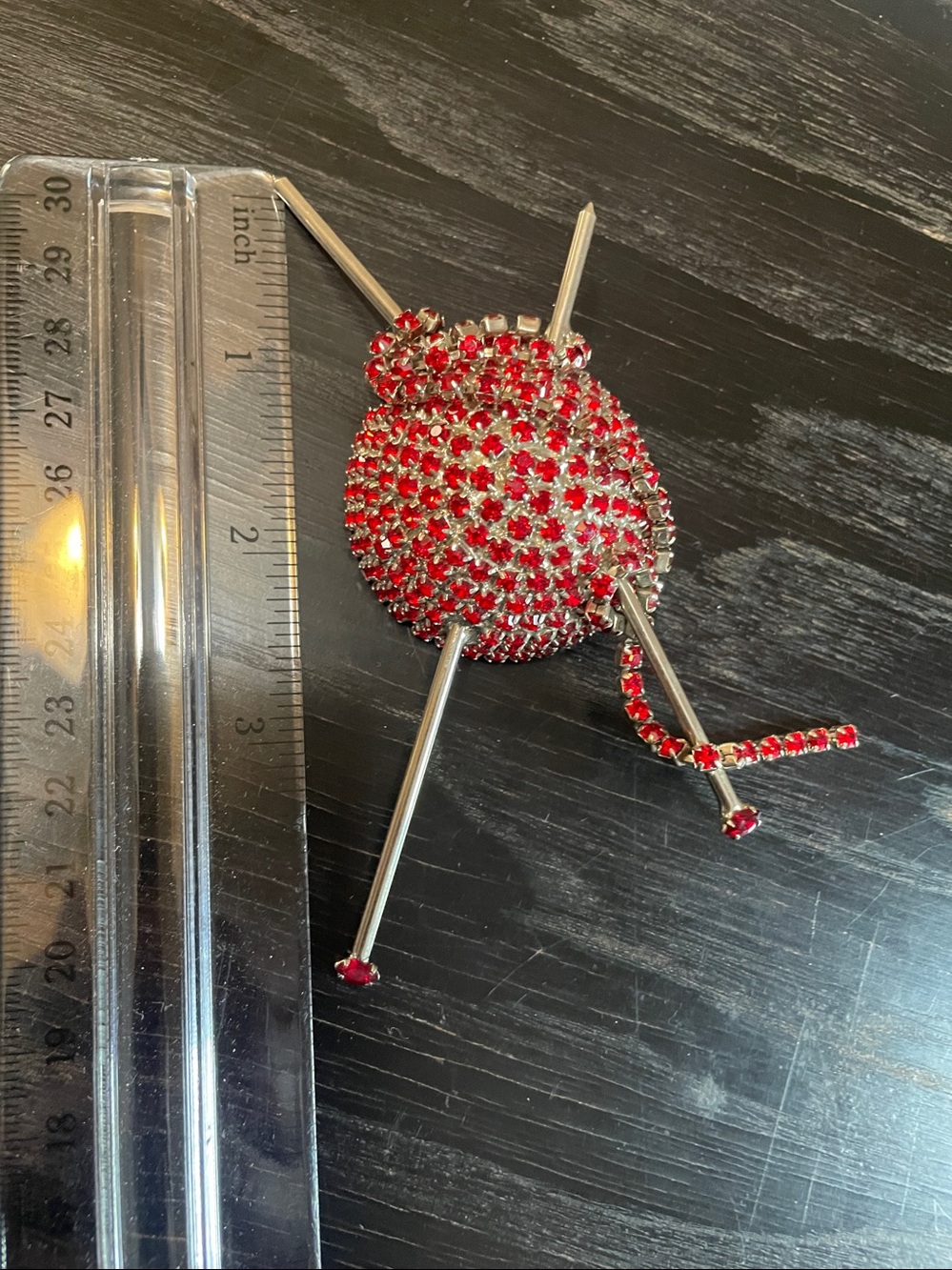 Vintage BAUER brooch